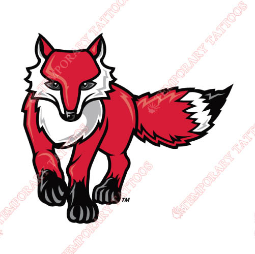 Marist Red Foxes Customize Temporary Tattoos Stickers NO.4952